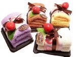 Serviette Gâteau Cake Royal