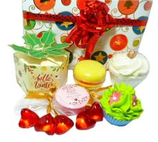 Coffret Cadeau Gâteaux de bain Effervescents