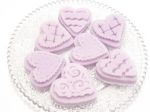 Fondant Coeur Violette