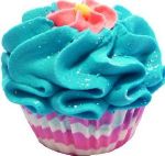 Cupcake de Bain Framboise