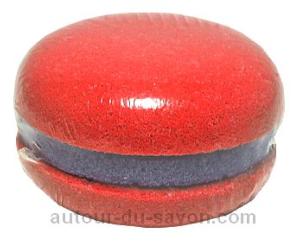 Macaron de Bain Cassis