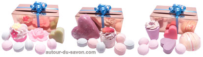 Ballotins cadeaux pour le bain